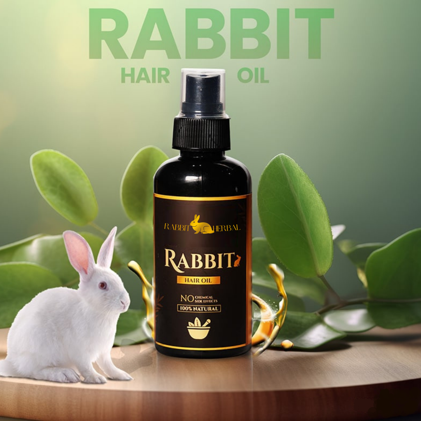 Rabbit Blood Hair Oil – 100% Effective!