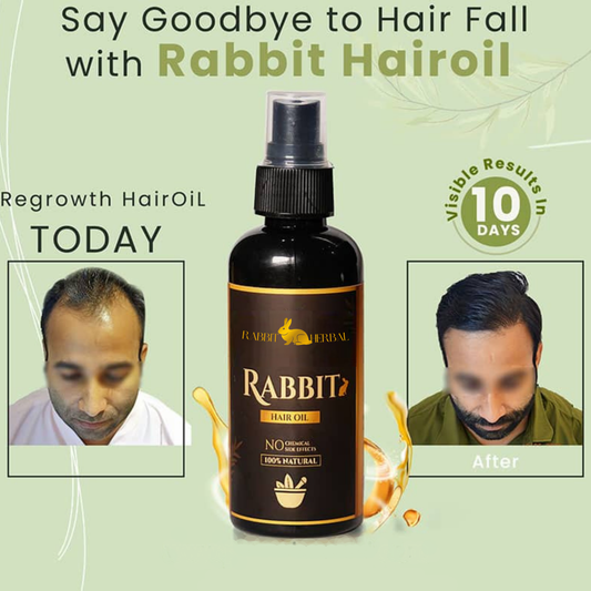 Rabbit Blood Hair Oil – 100% Effective!