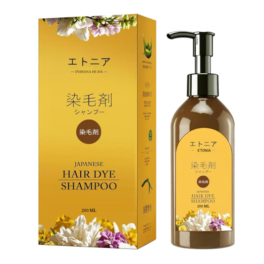 [ETONIA] Japanese Long Lasting Natural Hair Dye Shampoo