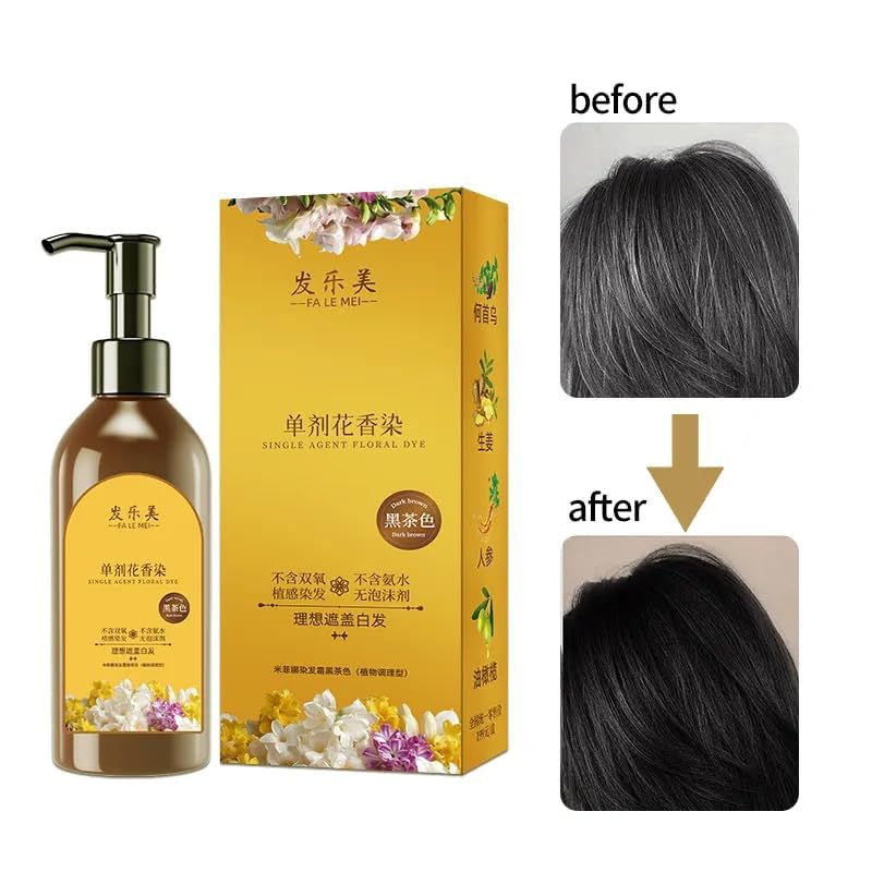 [ETONIA] Japanese Long Lasting Natural Hair Dye Shampoo