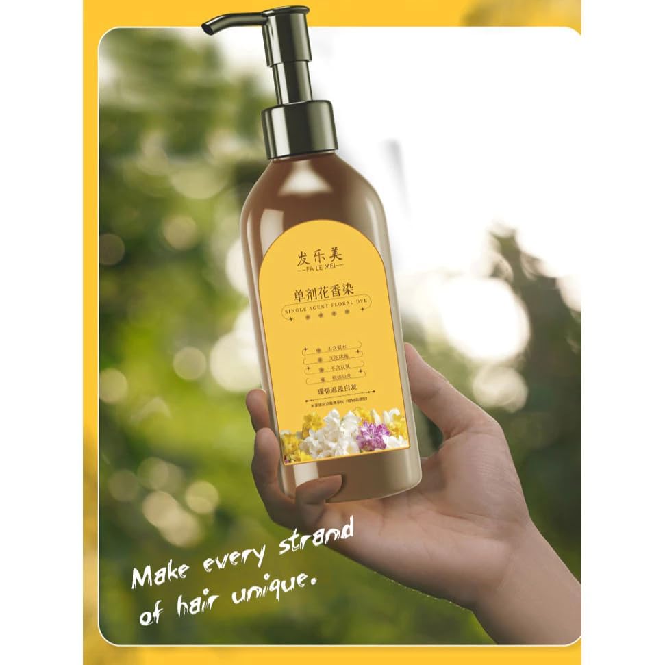 [ETONIA] Japanese Long Lasting Natural Hair Dye Shampoo