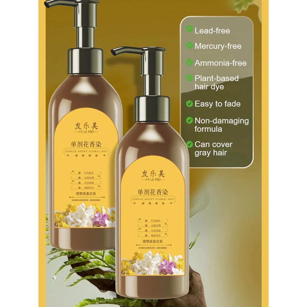 [ETONIA] Japanese Long Lasting Natural Hair Dye Shampoo