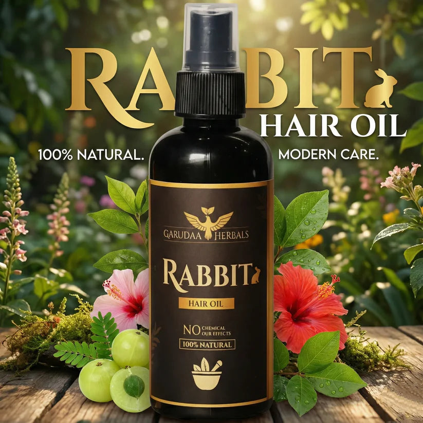 Rabbit Blood Hair Oil – 100% Effective!
