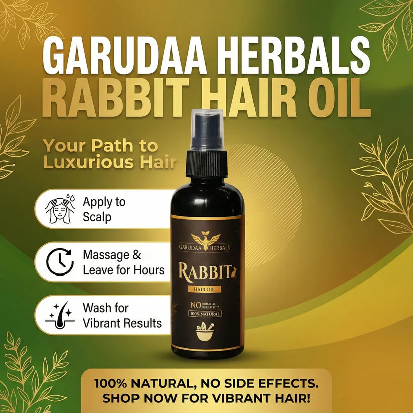 Rabbit Blood Hair Oil – 100% Effective!