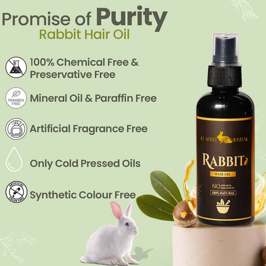 Rabbit Blood Hair Oil – 100% Effective!